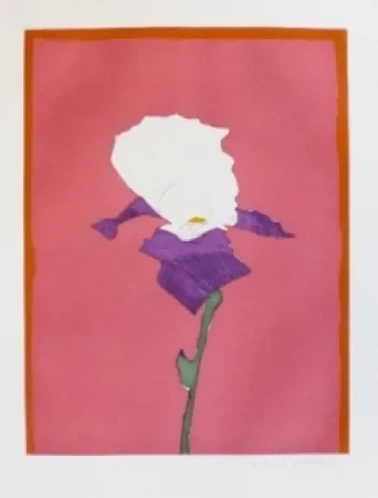 Gravura Scholder - Flower at Giverney 1