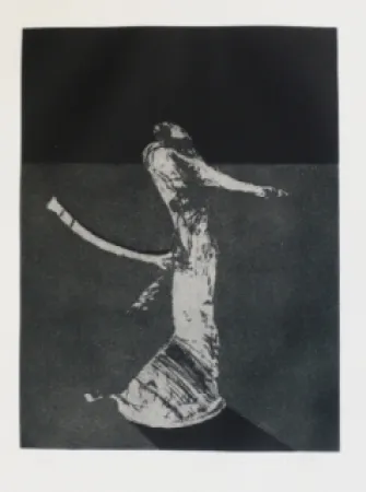 Gravura Scholder - Mystery Portrait in Barcelona 1