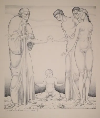 Litografia Schwalbach - 10 Original Steinzeichnungen