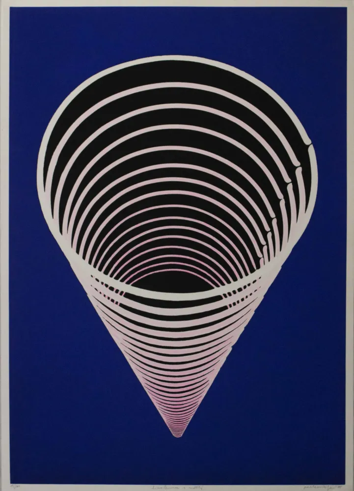 Linogravura Scirpa - Untitled