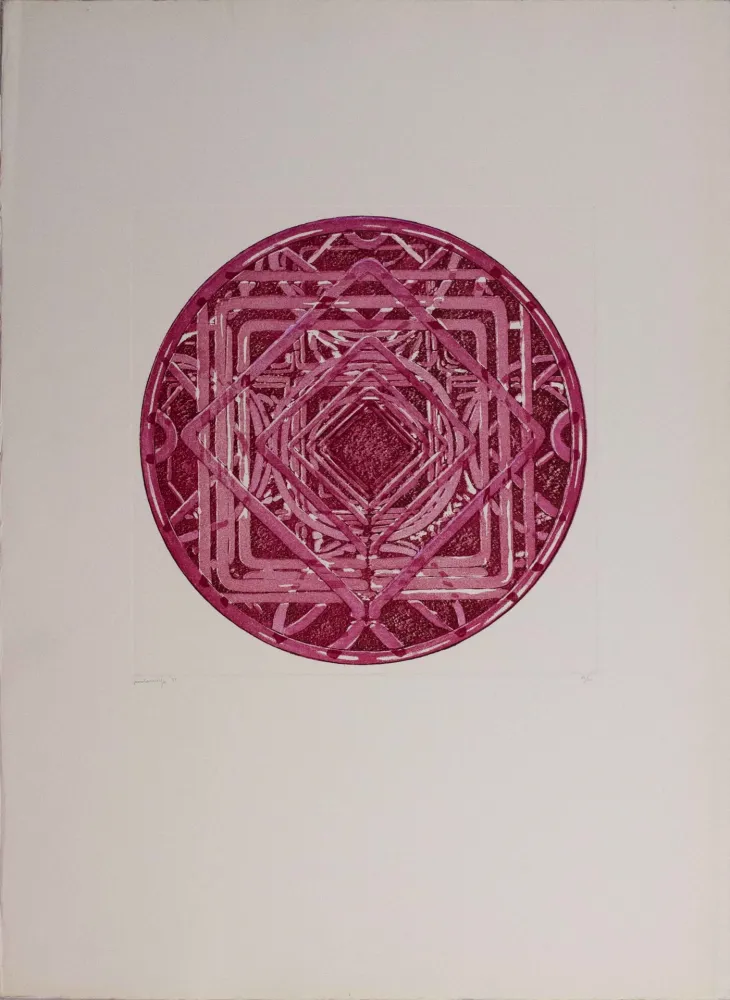 Água-Forte E Água-Tinta Scirpa - Untitled