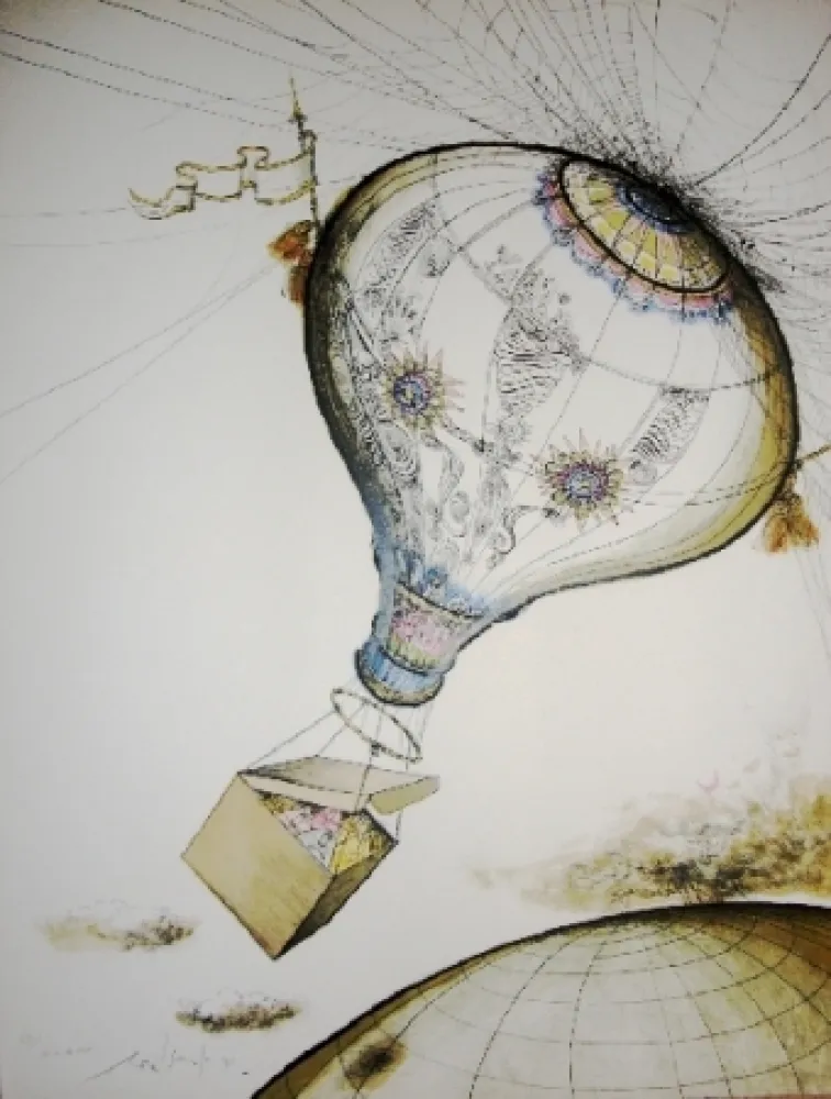 Litografia Searle - It's in the wind