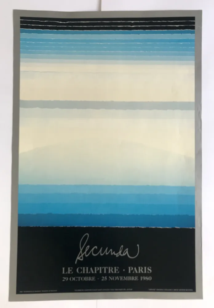 Cartaz Secunda - Mirage - Galerie Le Chapitre