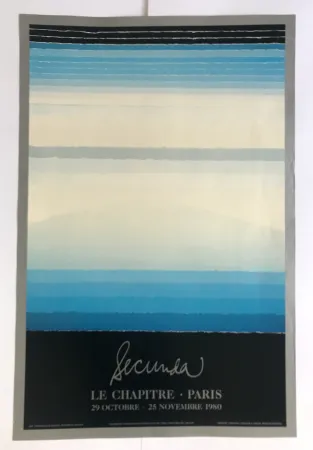 Cartaz Secunda - Mirage - Galerie Le Chapitre