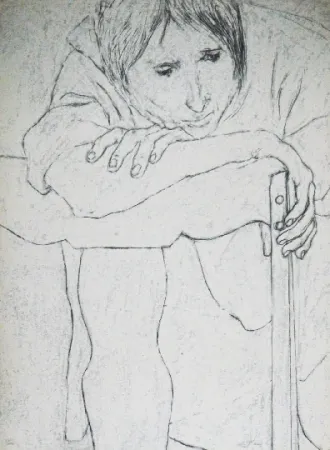 Litografia Segal - Sans titre