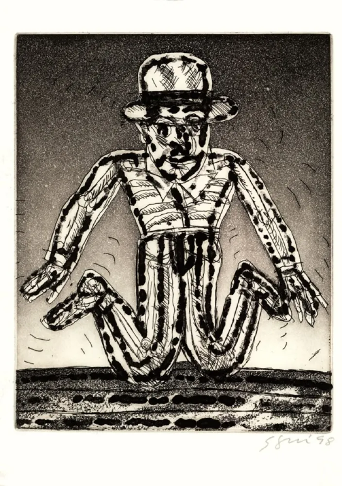 Água-Forte E Água-Tinta Segui - Autoportrait 