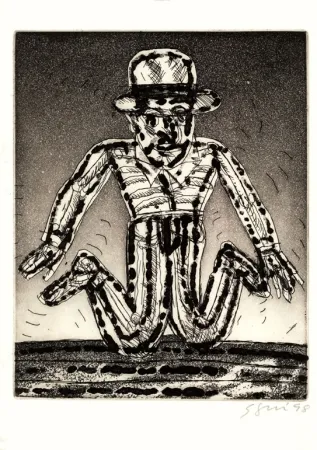 Água-Forte E Água-Tinta Segui - Autoportrait 