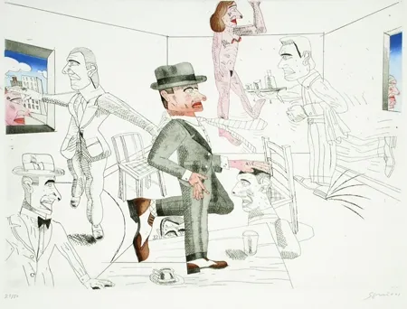 Água-Forte E Água-Tinta Segui - Después de Algunos Copas