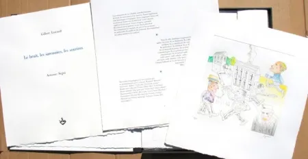 Livro Ilustrado Segui - LE BRUIT, LES SARCASMES, LES SOURIRES