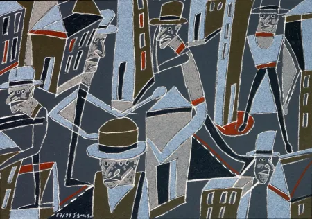 Litografia Segui - Le froid bleu des contre nuits 7