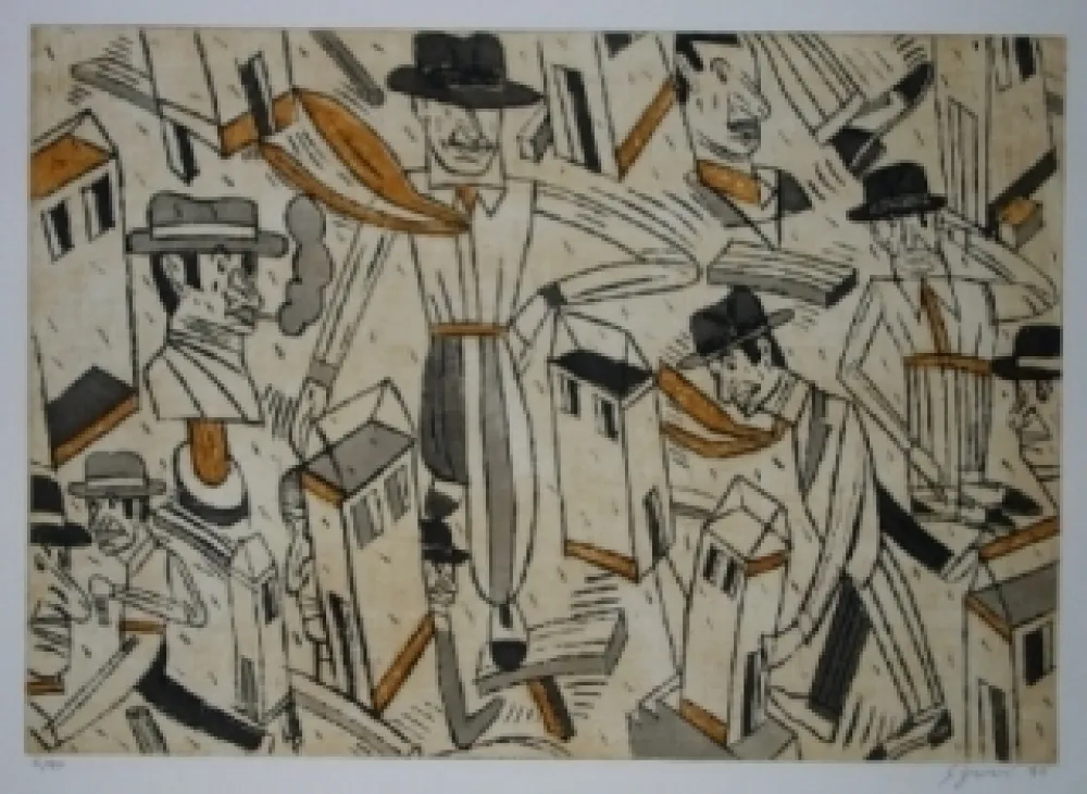 Água-Forte Segui - Sans titre