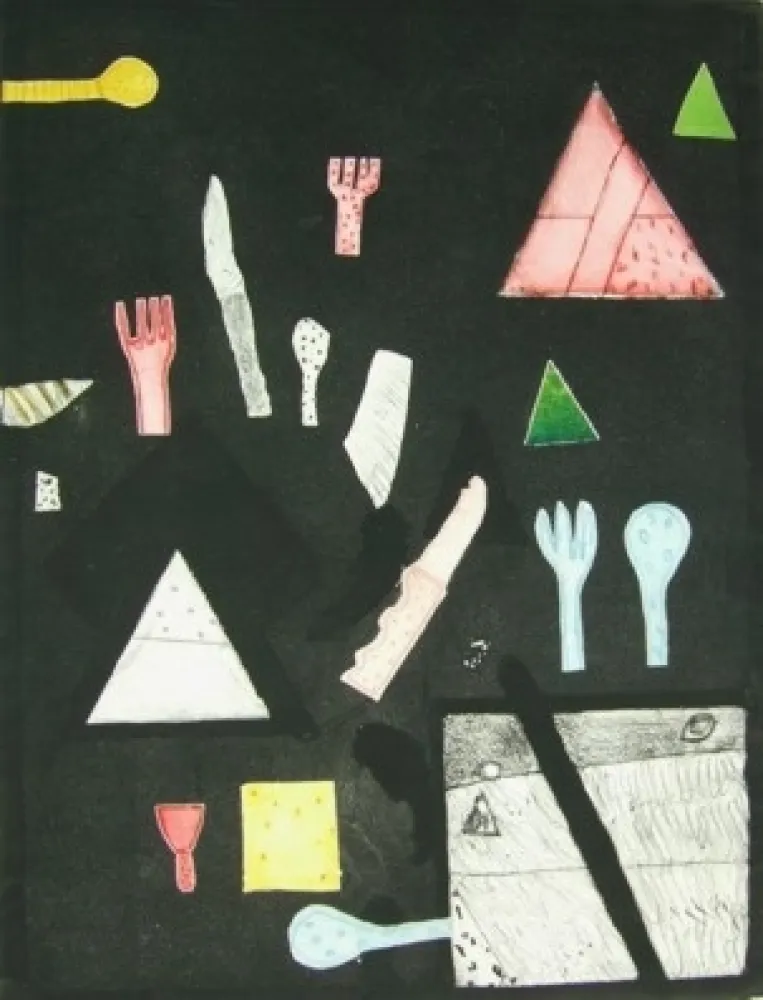 Água-Tinta Selden - Senza titolo