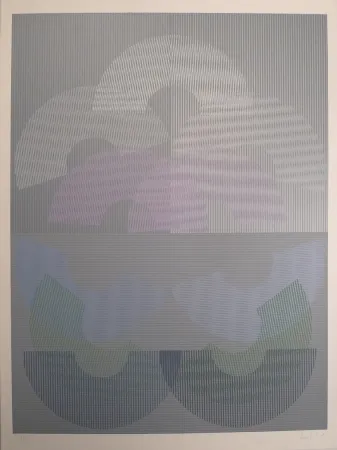 Serigrafia Sempere - Sin título