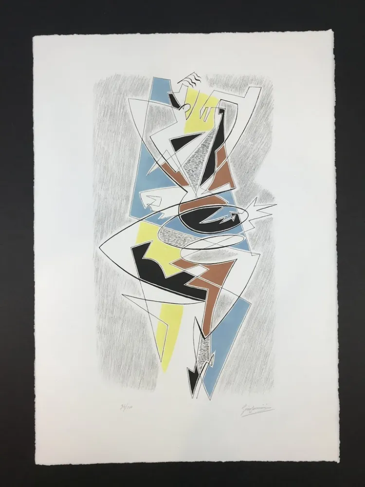 Litografia Severini - ARLECCHINO