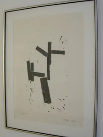 Xilogravura Shapiro - Composition B