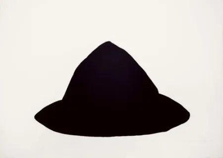 Litografia Shapiro - Untitled (Blue/Black)