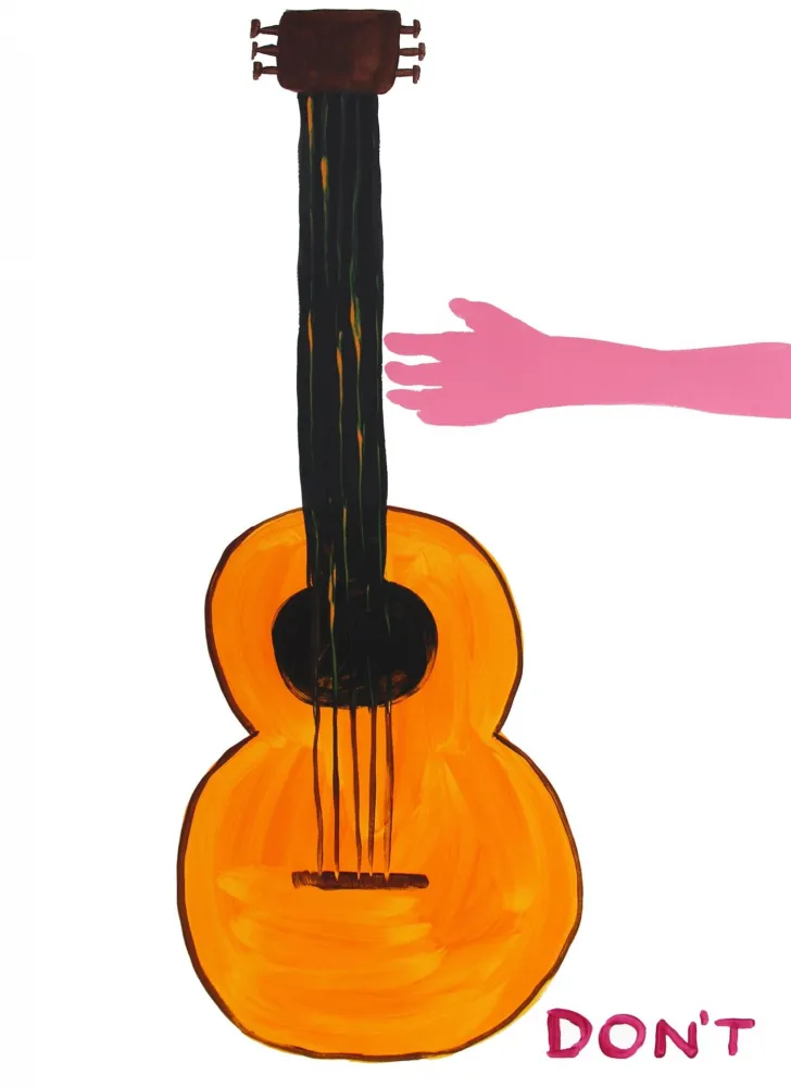 Serigrafia Shrigley - Don`t