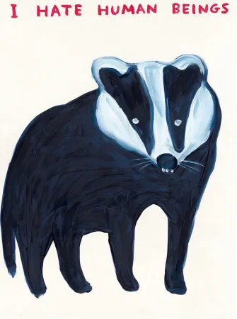 Serigrafia Shrigley - I Hate Human Beings