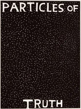 Linogravura Shrigley - Particles of Truth