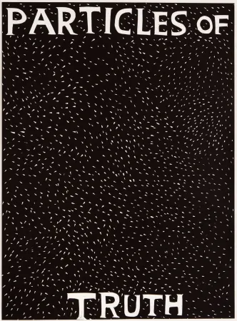 Linogravura Shrigley - Particles of Truth