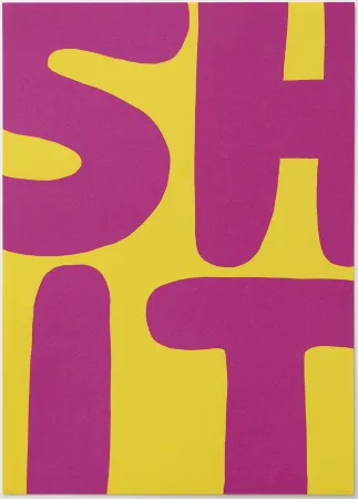 Serigrafia Shrigley - Untitled (Shit)