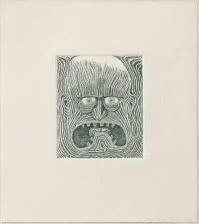 Gravura Siena - La por