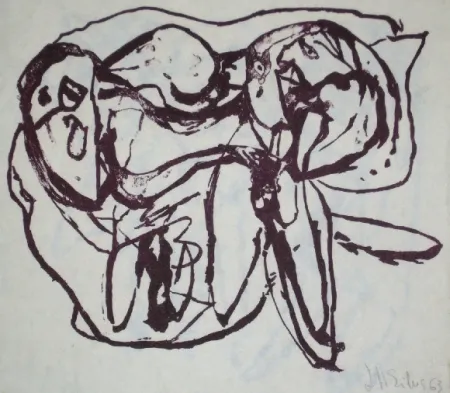 Litografia Silva - Sans titre 15