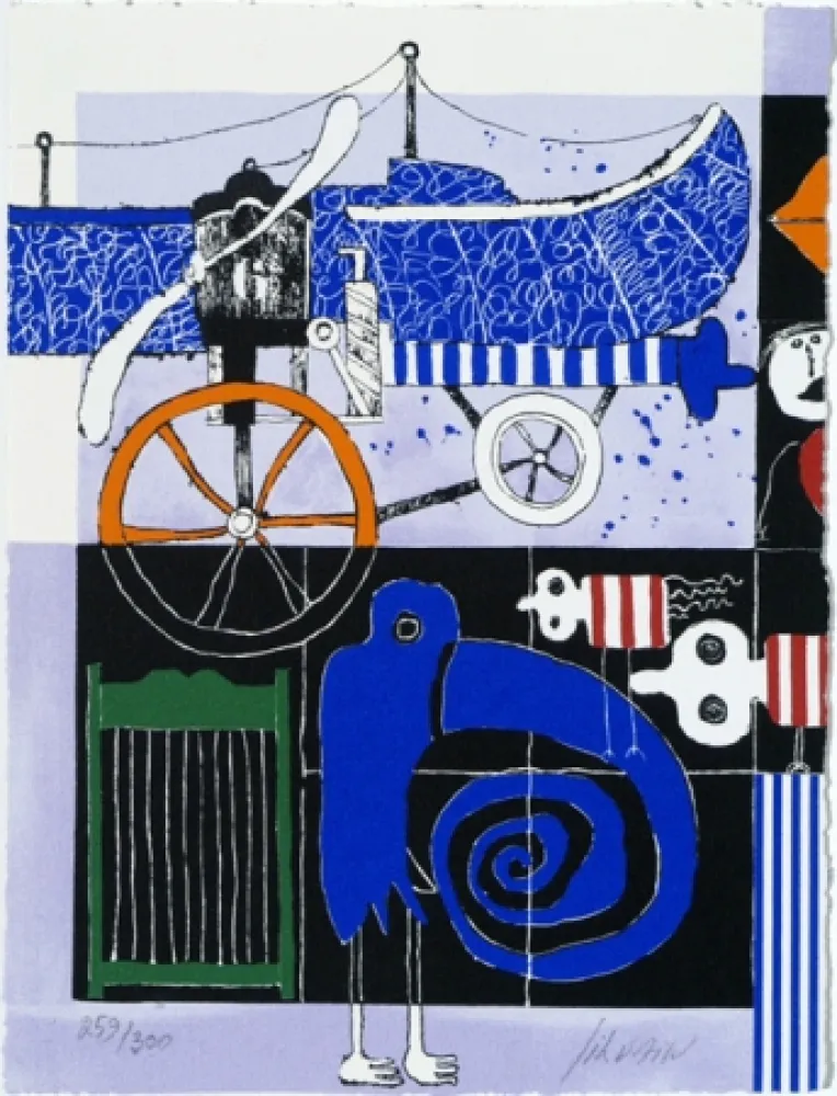 Serigrafia Silvain - The Bird