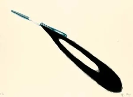 Litografia Silveira - Agulha 