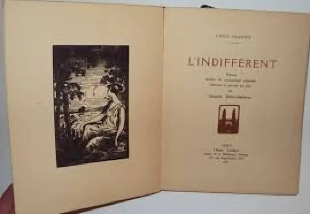 Livro Ilustrado Simon-Barboux - L'indifférent
