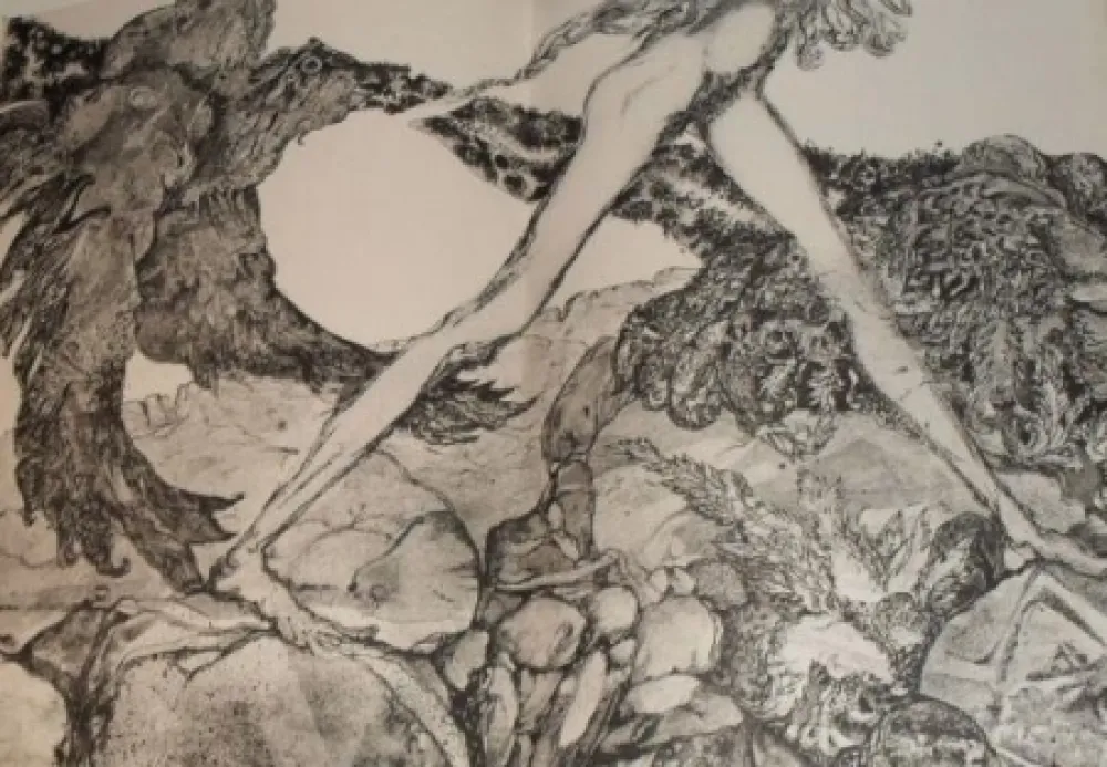 Livro Ilustrado Simon - Die Suchende / Celle qui cherche