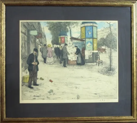 Água-Forte E Água-Tinta Simon - PARIS