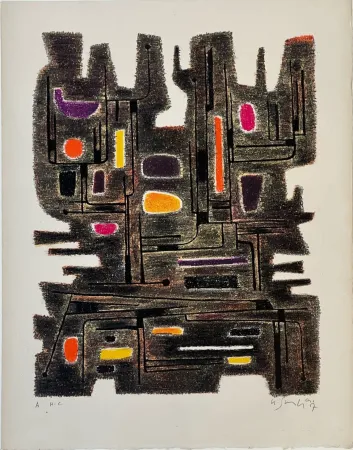 Litografia Singier - L'Ancêtre 