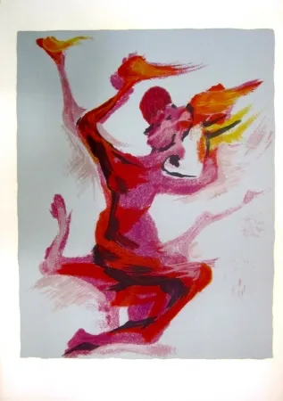 Litografia Siqueiros - From the Prison Fantasy Series