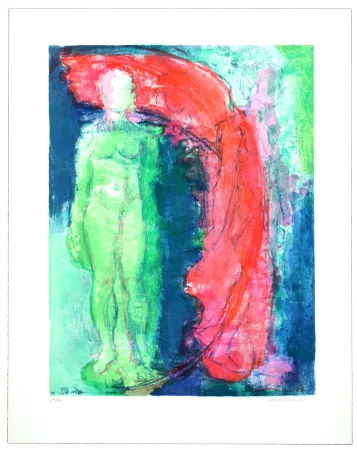 Litografia Siversten - Body double