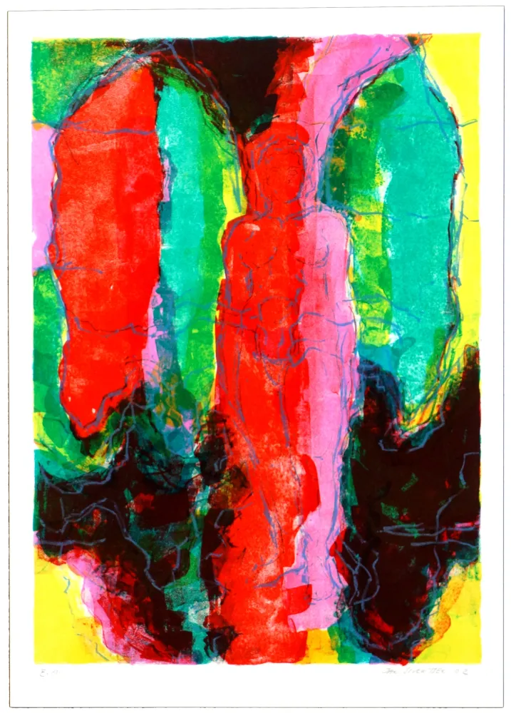 Litografia Siversten - Sans Titre