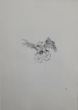 Litografia Slevogt - Schlussvignette 