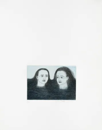 Gravura Smith - Heads in water