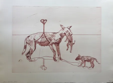 Água-Forte E Água-Tinta Smith - Perros de piedra I C