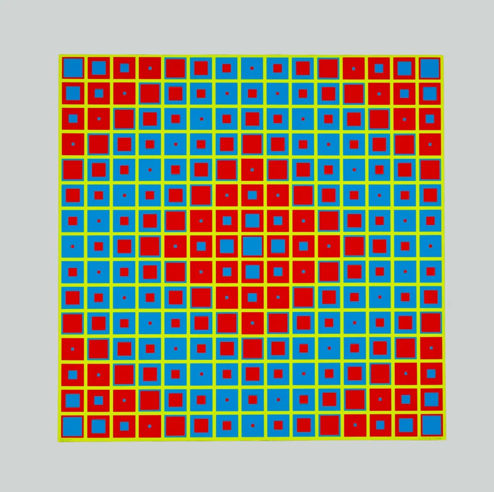 Serigrafia Sobrino - Composition