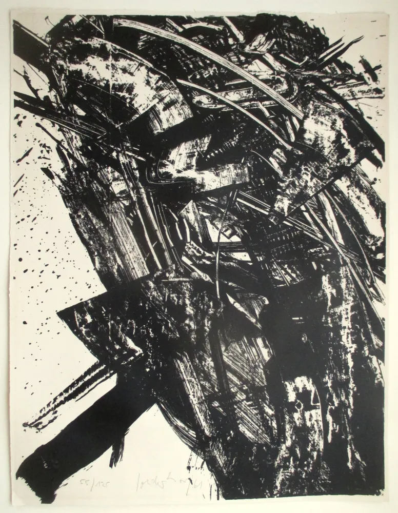 Litografia Sonderborg - Ohne Titel (Lith 20)