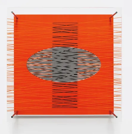 Múltiplo Soto - Óvalo en el rojo