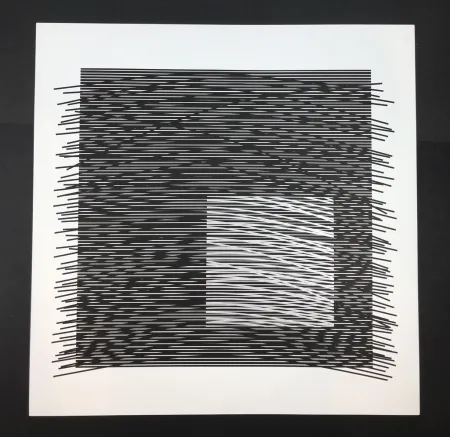 Litografia Soto - Untitled 