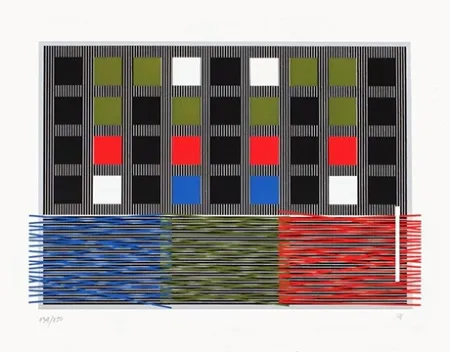 Serigrafia Soto - Untitled