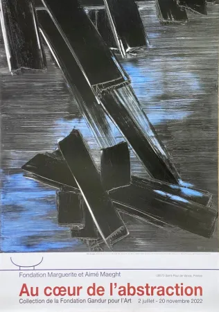 Cartaz Soulages - 24 août 1958