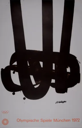 Litografia Soulages - Affcihe JO