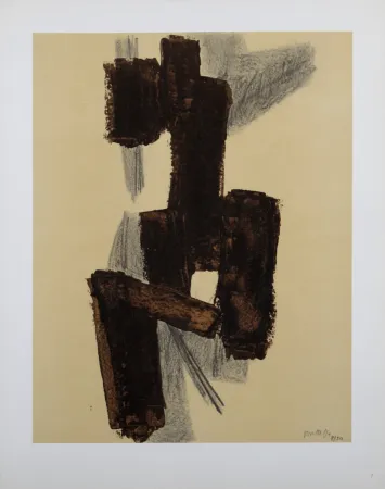 Offset Soulages - Composition #7