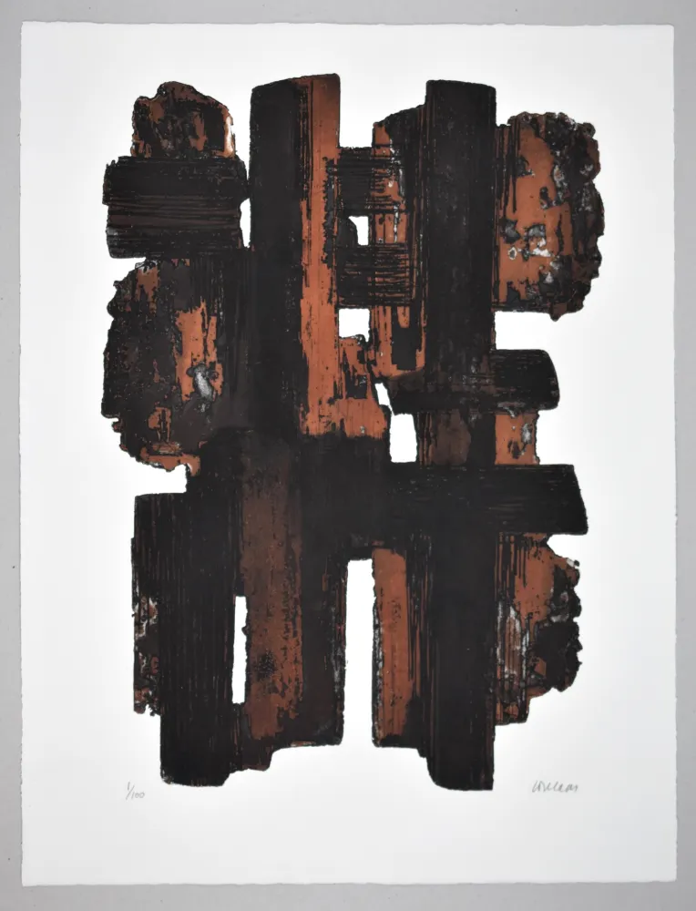 Água-Forte Soulages - EAU FORTE IX