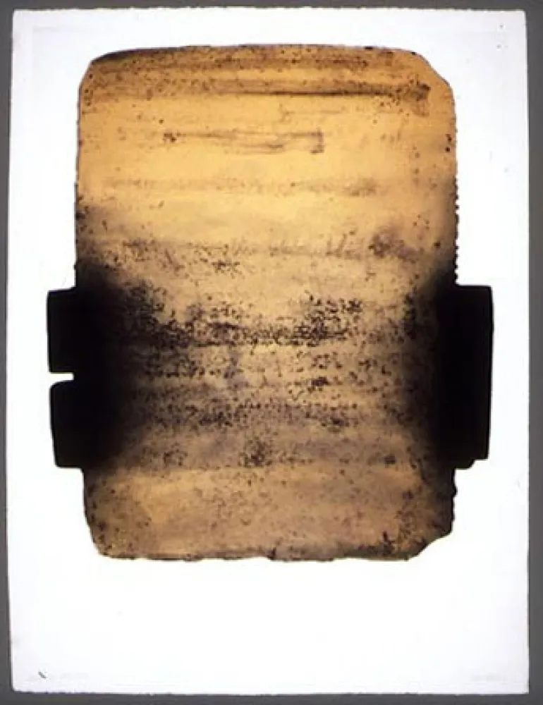 Água-Forte E Água-Tinta Soulages - Eau forte n° 29