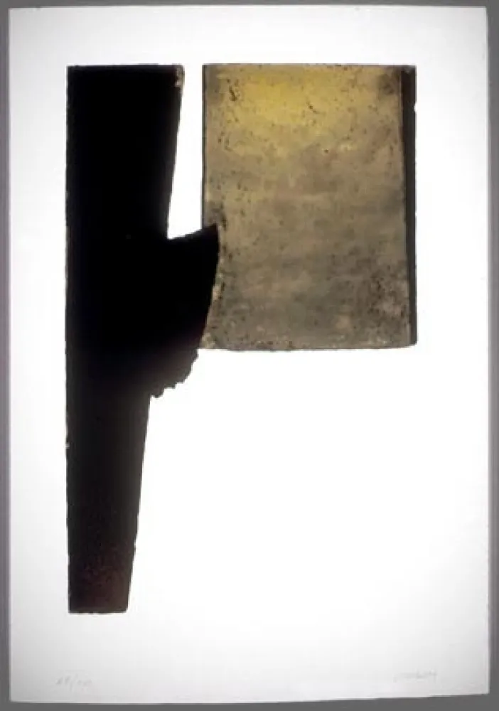 Água-Forte E Água-Tinta Soulages - Eau forte XXX1